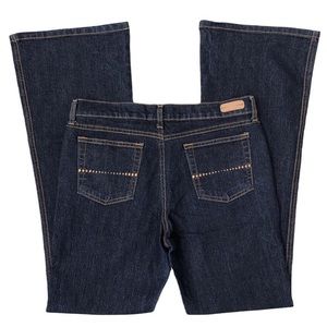 Glo Jeans Dark Blue Regular Fit Bootcut Denim Jeans